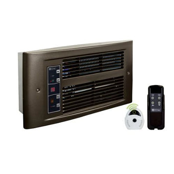 120V 1500W Fan Driven Electronic Wall Heater Oiled Bronze