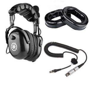 Passive + Active + Bluetooth Carbon Fiber Pilot’s Headset J1