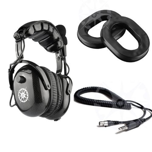 Passive + CEP Ear Plugs Carbon Fiber Pilot’s Headset J1