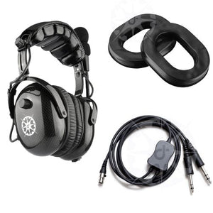 Passive + CEP Ear Plugs Carbon Fiber Pilot’s Headset J1