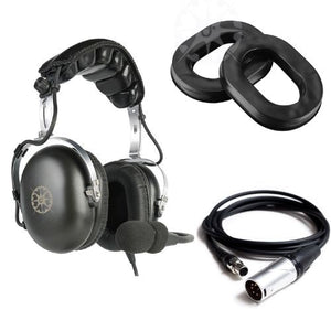 Passive + CEP Ear Plugs Vintage Aviation Headset