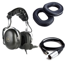 Passive + CEP Ear Plugs Vintage Aviation Headset