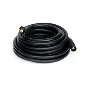 10 ft 2 AWG Black Type W Pigtail With Red Female Cam And Bare W02B010PF