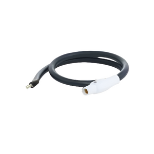 3 ft 4/0 Genflex Type W Pigtail Male/Female 16 Series Cam Connector to Bare End