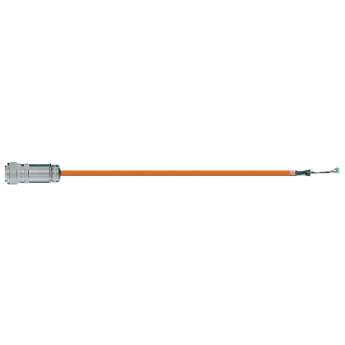 Igus MAT9751316 10/4C 16/2P 7-Pin Connector PVC Bosch Rexroth IKG4103 Pre-Assembled Servo Motor Cable