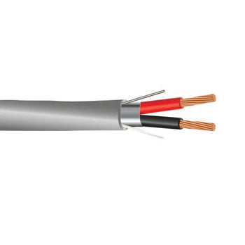 22/2C Solid Riser Shielded PVC Security Alarm Cable 300V