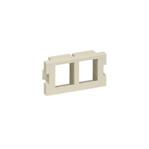 2 Port MOS Quickport Adapter 1 Unit High Ivory 41291-2QI
