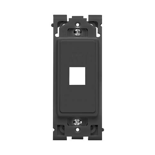 1-Port Insert Black RE640-OB1