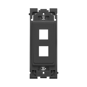 2-Port Insert Black RE640-OB2