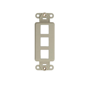 3 Port Quickport Decora Insert Light Almond 41643-T