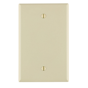 1 Gang Blank Wallplate Midway Size Light Almond PJ13-T