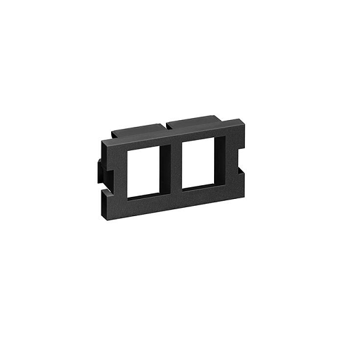 2 Port MOS Quickport Adapter 1 Unit High Black 41291-2QE