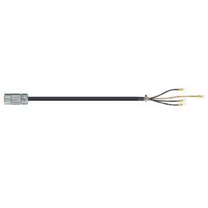 Igus MAT9761570 6 AWG 4C Round Plug Socket A / Open End B Connector PVC Siemens 6FX_002-5CS24 Power Cable