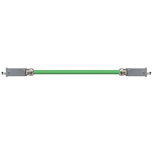 Igus CAT9461002 22 AWG 2P RJ45 Han 3A A/B Connector Harting PUR Harnessed Profinet Cable