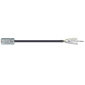 Igus MAT9961761 16 AWG 4C SpeedTec DIN Connector Allen Bradley 2090-CPWM7DF-16AFxx Power Cable