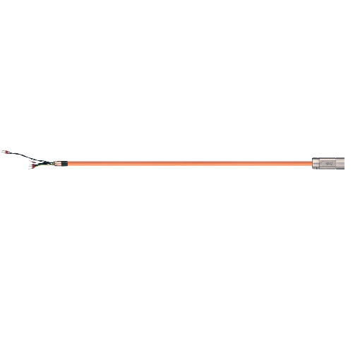 Igus MAT9851415 12/4C 16/1P Open End A / Round Plug Socket B Connector PUR SEW 1342 1603 Servo Cable