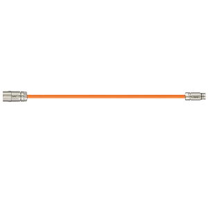 Igus MAT9861598 12 AWG 4C Round Plug Socket A / Coupling Pin B Connector PUR Siemens 6FX_002-5CQ48 SpeedTec Ext Power Cable