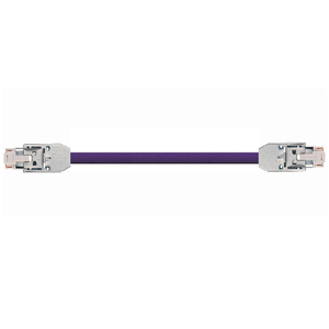 Igus CAT9240060 26 AWG 4P RJ45 Metal A/B Connector Straight Yamaichi PUR Harnessed CAT5e Cable