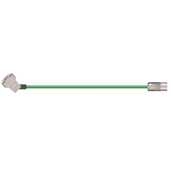 Igus MAT9670001 26/5P 20/2C 17-Pin Female Speedtec/15-Pin Male DSUB Connector PVC i8CExxx.12-1 EnDat Cable