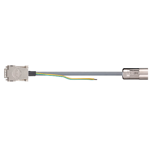 Igus MAT9840609 24 AWG 6P Round Plug Socket A / SUB-D Pin B Connector PUR Danaher Motion 85037 500V Signal Cable