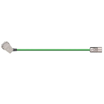 Igus MAT9630001 (3x(2x0.25))C 12-Pin Female Intercontec/9-Pin Male DSUB Connector TPE B&R i8CRxxx.12-1 Resolver Cable