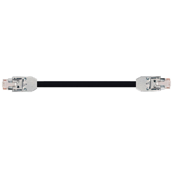 Igus CAT9440060 26 AWG 4P RJ45 Metal A/B Connector Straight Yamaichi PUR Harnessed CAT5e Cable