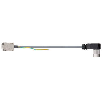 Igus MAT9320025 24 AWG 6P SUB-D Pin A Connector PVC Danaher Motion 85041 Signal Cable