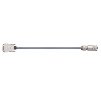 Igus MAT9722305 SUB-D Pin A / Round Plug Socket B Connector PUR Festo NEBM-M12G8-E-xxx-N-S1G15 Encoder Cable