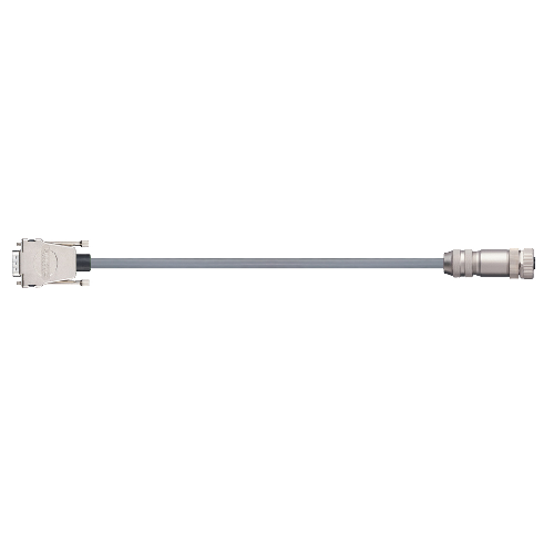 Igus MAT9822305 SUB-D Pin A / Round Plug Socket B Connector PUR Festo NEBM-M12G8-E-xxx-N-S1G15 Encoder Cable