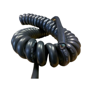 10 AWG 3 Conductor - 600v Black FR PU Jacket