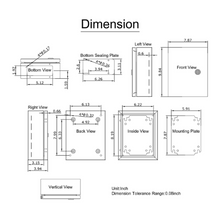 dimensions