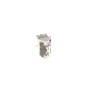 Cat 6 UTP TG Jack 45°Angled Wire Cap CJLRCAPIW-C