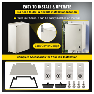 drill and install