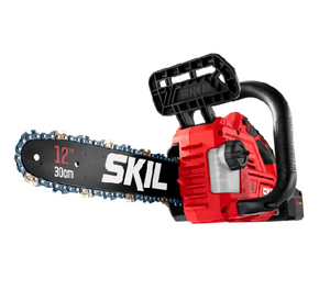 12" Cordless Skil PWR CORE 20 4.0Ah Battery Charger Chain Saw CS4562B-10