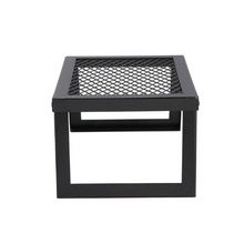 18" Folding Campfire Grill Portable Heavy Duty Steel Mesh Grate