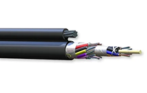 Corning Multi Fiber 50µm, 62.5µm Altos Figure 8 Loose Tube Gel Filled Armored Cable