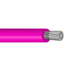 500' 2/0 AWG THHN/THWN-2 Aluminum Cable PVC Insulation Nylon Jacket 600V