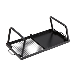 22.4" Folding Campfire Grill Portable Heavy Duty Steel Mesh Grate