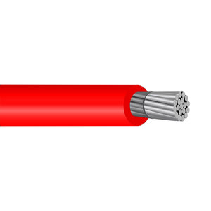 500' 2/0 AWG THHN/THWN-2 Aluminum Cable PVC Insulation Nylon Jacket 600V