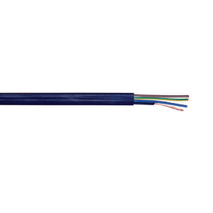 18 AWG 6 Cores 24/32 Stranded H05VVH6-F Bare Copper PVC Flat Festoon Power and Control Cable 7001806