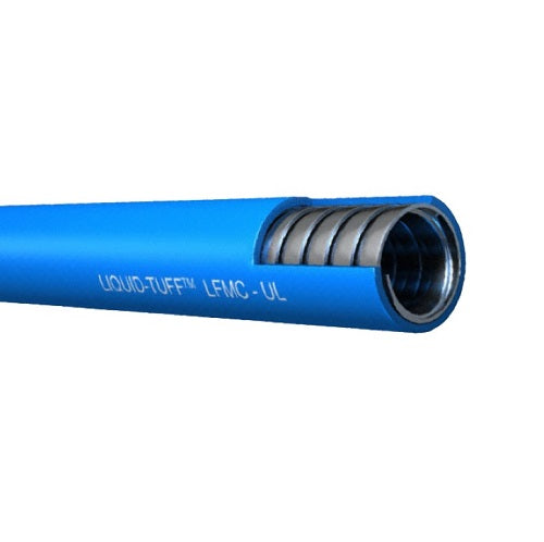 UL Type LFMC Computer Blue Liquid Tight Flexible Metal Conduit PVC jacket