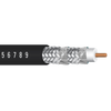 18 AWG 1C Solid CCS RG6/U Plenum 75Ohms Quad Shield Al Foil Braid PVC 60C 600V CATV Cable