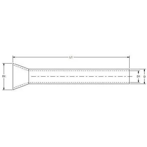 Burndy YF25032UIL 250 MCM 1.26