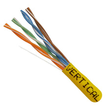 1000' 24 AWG 4 Pairs UTP Stranded Bare Copper CAT6 550MHz Cable
