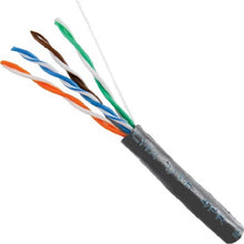 1000' 24 AWG 4 Pairs CAT5E Solid-Bare Copper CMX Outdoor Cable