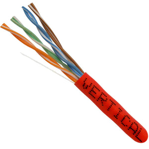 1000' 24 AWG 4 Pairs UTP Stranded Bare Copper CAT6 550MHz Cable