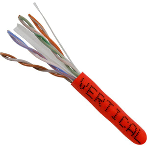 1000' 23 AWG 4 Pairs UTP Solid CMR 10GS CAT6A Cable