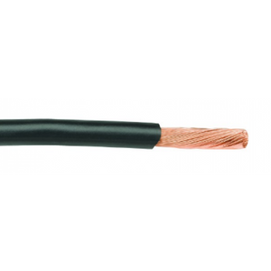 Alpha Wire 1855 BK001 22 AWG 600V 7/30 Stranding PVC Insulation Black Hook Up Wire Premium Cable