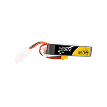 Tattu 450mAh 2S1P 7.6V 95C High Voltage Lipo Battery Pack W/ XT30 Plug Long Pack