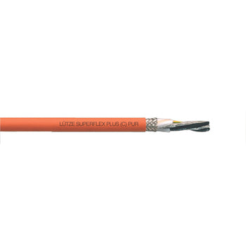 111562 LÜTZE SUPERFLEX® PLUS M (C) PUR SERVO 0.6/1 kV (4G4+(3×1.0)) UL Servo Cable Shielded